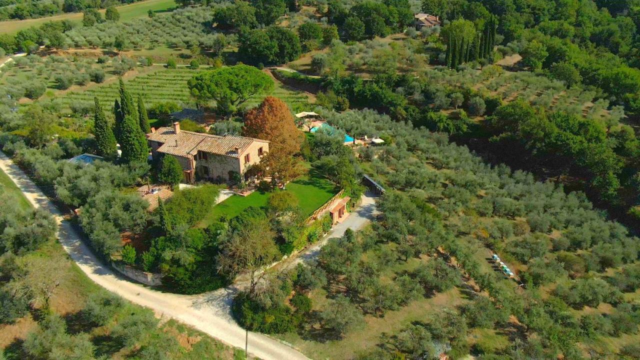 Vila Fontanaro Farm And Culinary School Paciano Exteriér fotografie