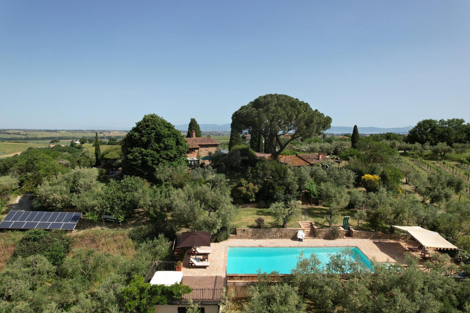 Vila Fontanaro Farm And Culinary School Paciano Exteriér fotografie