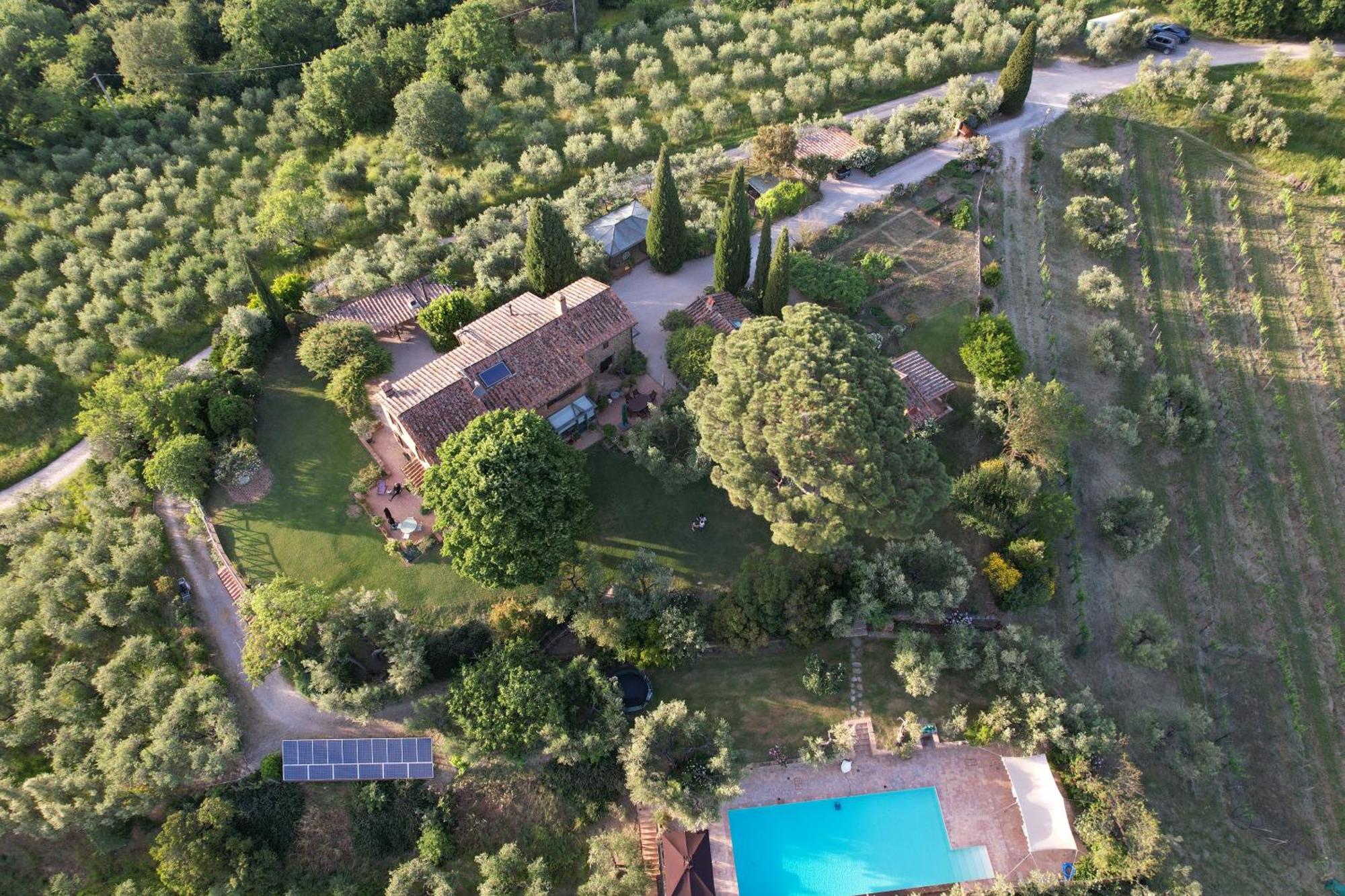 Vila Fontanaro Farm And Culinary School Paciano Exteriér fotografie